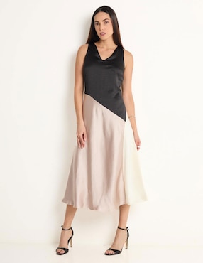 Vestido Midi Casual DKNY Para Mujer