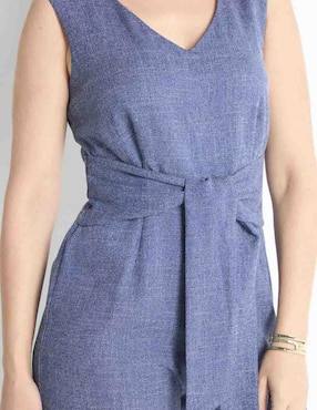 Jumpsuit Connected Apparel estampado jaspeado para mujer