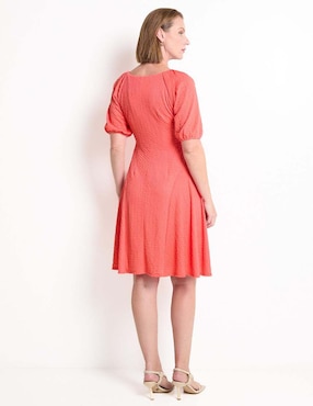 Vestido 3/4 formal Rabbit para mujer