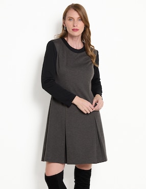 Vestido Corto Casual Toscano Para Mujer