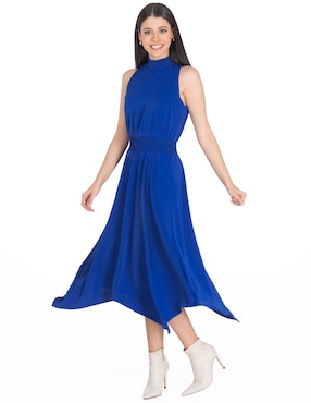 Vestido Midi Casual Sarah Bustani Para Mujer