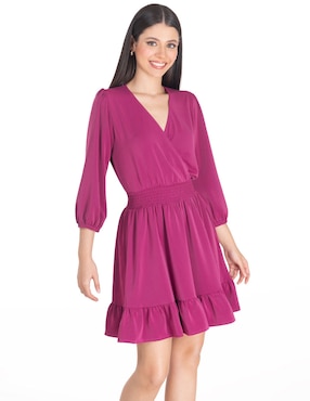 Vestido Arriba De La Rodilla Casual Sarah Bustani Para Mujer