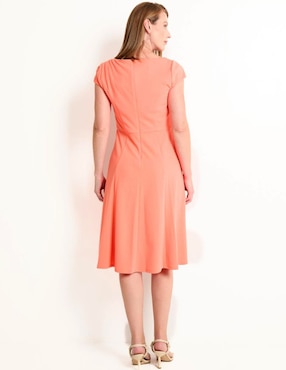 Vestido 3/4 formal London Times para mujer