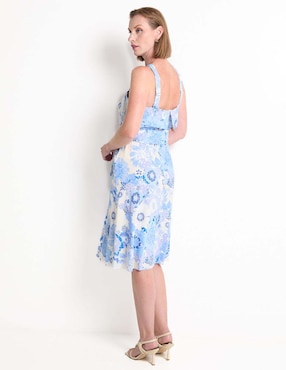Vestido 3/4 casual London Times para mujer