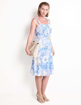 Vestido 3/4 casual London Times para mujer