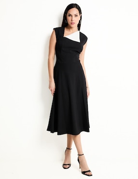 Vestido Midi Casual Calvin Klein Para Mujer