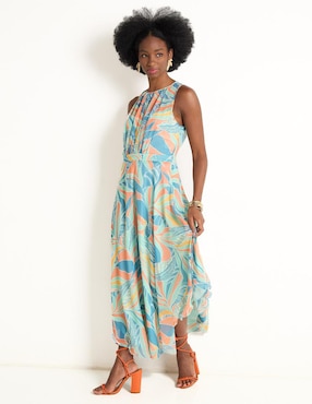 Vestido crop casual Rue De La Paix para mujer