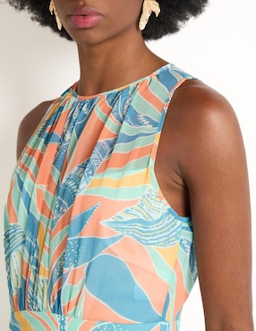 Vestido crop casual Rue De La Paix para mujer