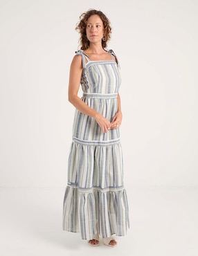 Vestido maxi casual Toscano para mujer