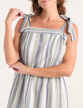Vestido maxi casual Toscano para mujer