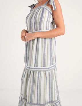 Vestido maxi casual Toscano para mujer