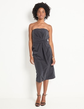 Vestido midi casual Dkny para mujer