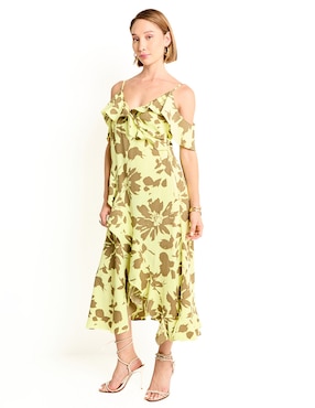 Vestido crop casual Dkny para mujer
