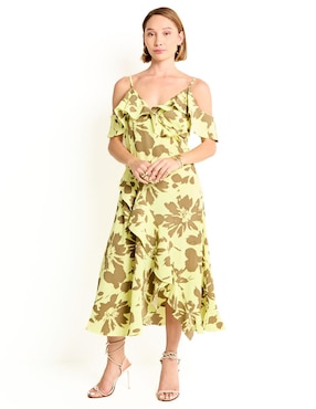 Vestido crop casual Dkny para mujer