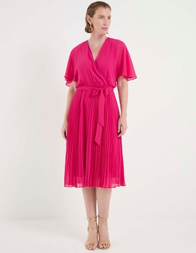 Vestido midi casual Sandra Darren para mujer