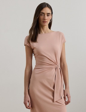 Vestido midi formal Lauren Ralph Lauren para mujer