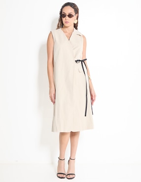 Vestido midi formal Mare Mare para mujer