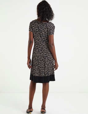 Vestido a la rodilla formal Connected Apparel para mujer