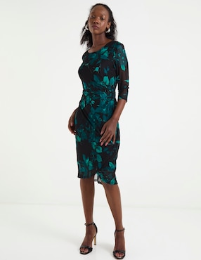 Vestido a la rodilla casual Connected Apparel para mujer