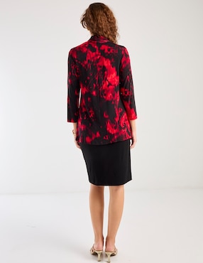 Vestido a la rodilla formal Connected Apparel para mujer