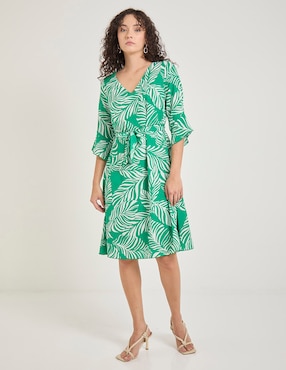 Vestido a la rodilla casual Rue de la Paix para mujer