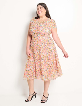 Vestido midi casual Rue de la Paix para mujer