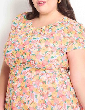 Vestido midi casual Rue de la Paix para mujer