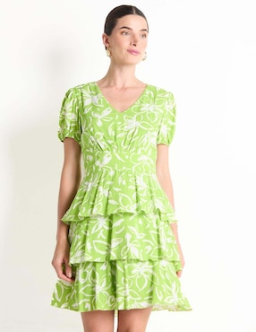Vestido corto casual Rue de la Paix para mujer