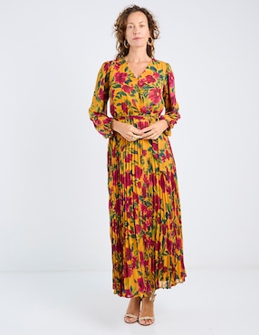 Vestido largo casual Sandra Darren para mujer