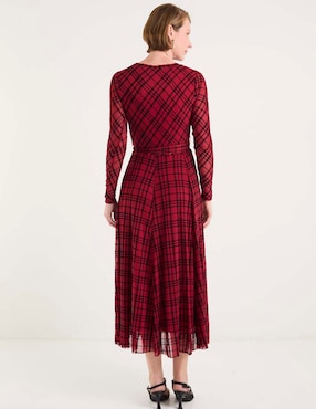 Vestido crop formal Sandra Darren para mujer
