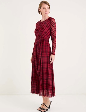 Vestido crop formal Sandra Darren para mujer