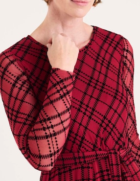 Vestido crop formal Sandra Darren para mujer