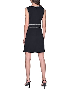 Vestido corto casual Karl Lagerfeld Paris para mujer