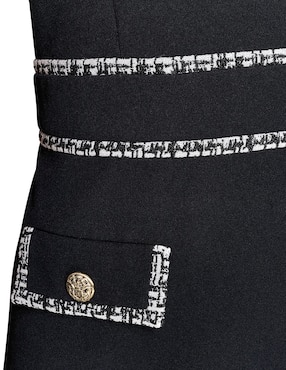 Vestido corto casual Karl Lagerfeld Paris para mujer
