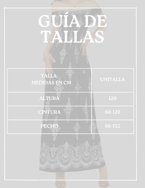 Vestido maxi casual Malabis Malabis Casual Dresses para mujer