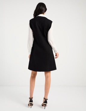 Vestido corto formal London Times para mujer