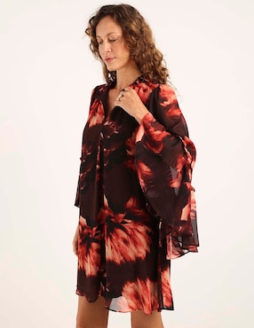 Vestido corto casual London Times para mujer