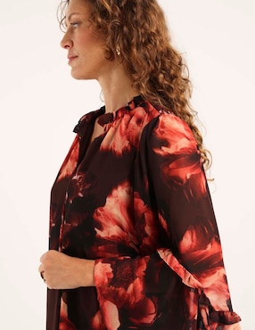 Vestido corto casual London Times para mujer