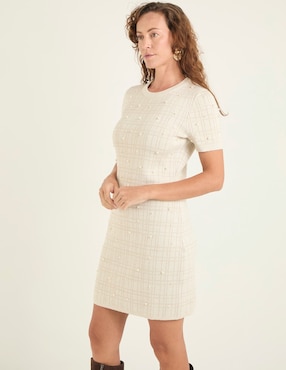 Vestido corto casual London Times para mujer