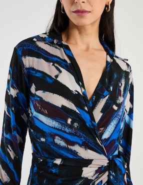 Vestido 3/4 casual London Times para mujer