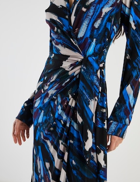 Vestido 3/4 casual London Times para mujer