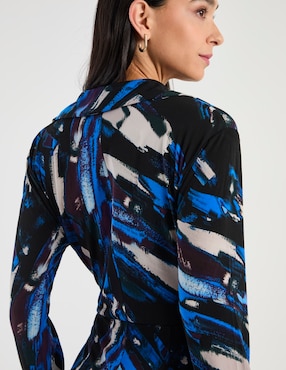 Vestido 3/4 casual London Times para mujer