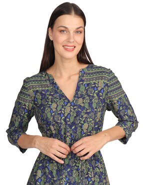 Vestido midi casual Rue De La Paix para mujer