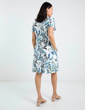 Vestido 3/4 casual Connected Apparel para mujer