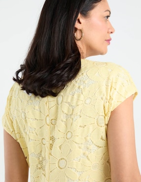 Vestido a la rodilla casual Connected Apparel para mujer