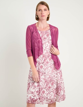 Vestido 3/4 casual Connected Apparel para mujer