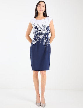 Vestido corto casual Connected Apparel para mujer