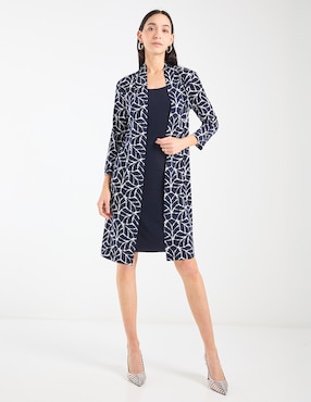 Vestido corto formal Connected Apparel para mujer