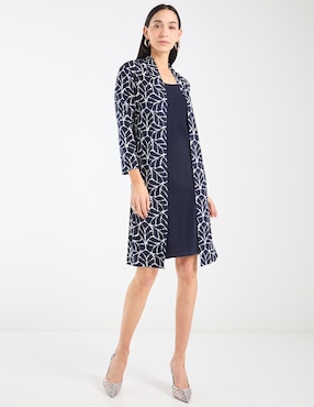 Vestido corto formal Connected Apparel para mujer