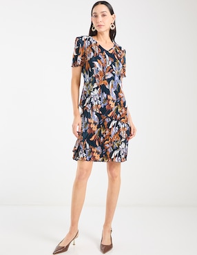 Vestido corto casual Connected Apparel para mujer